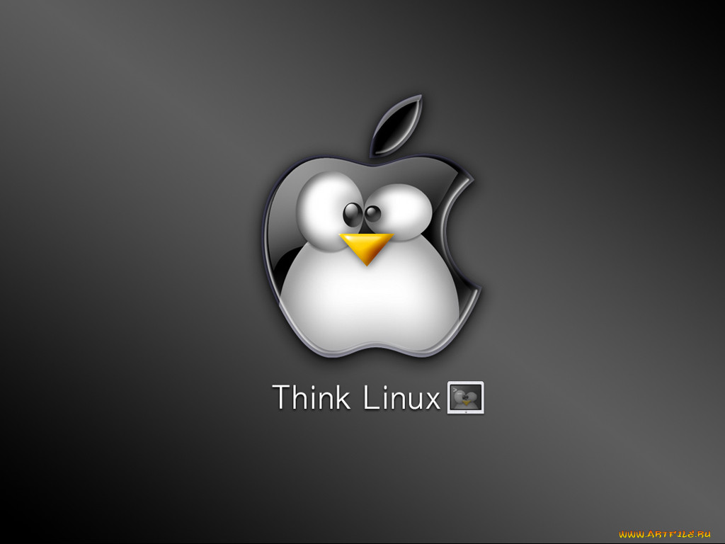 think, linux, 